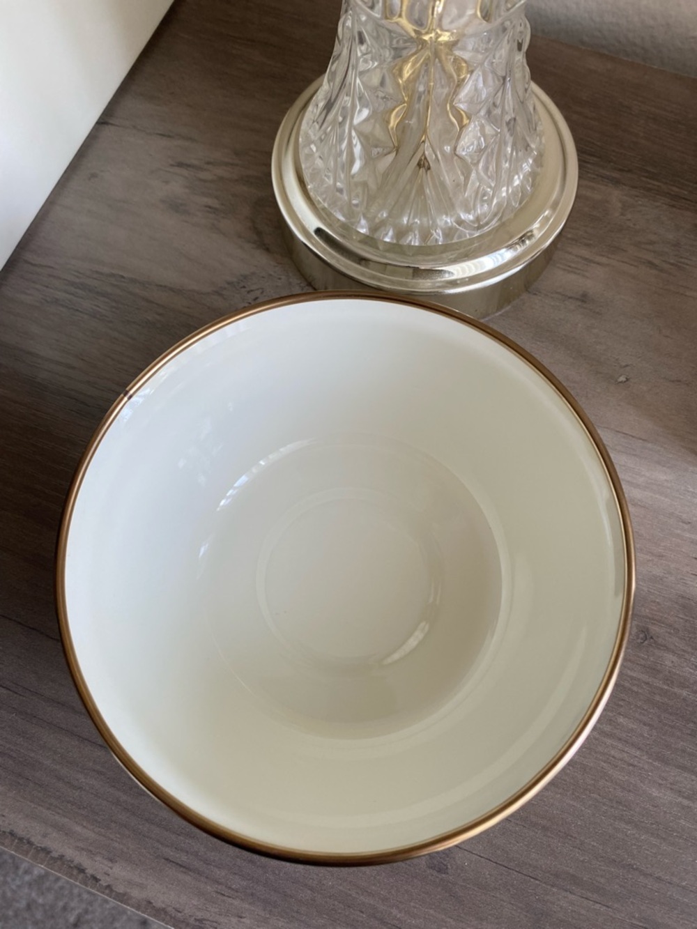 MACKENZIE-CHILDS Enamel Pinch Bowl Mocha Check 🥣 - Picture 2 of 3